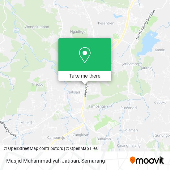 Masjid Muhammadiyah Jatisari map