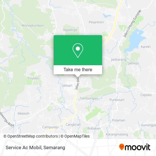 Service Ac Mobil map