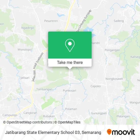 Jatibarang State Elementary School 03 map