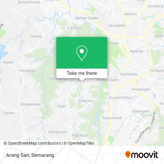 Arang Sari map