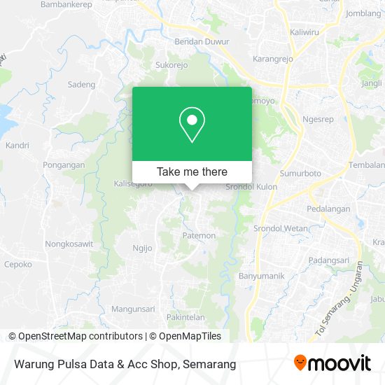 Warung Pulsa Data & Acc Shop map