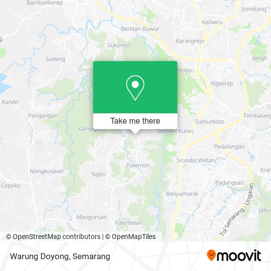 Warung Doyong map