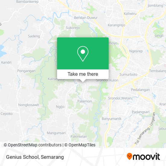 Genius School map