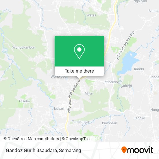 Gandoz Gurih 3saudara map