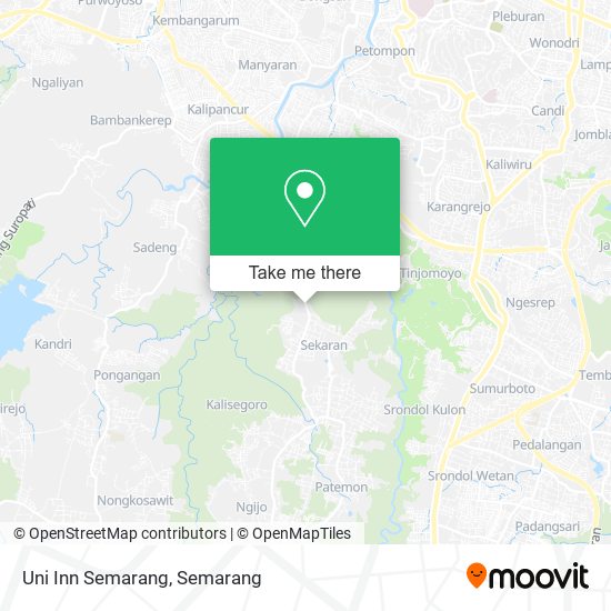 Uni Inn Semarang map