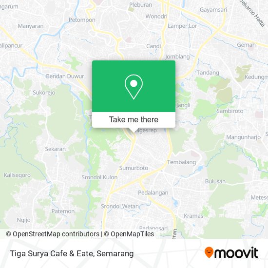 Tiga Surya Cafe & Eate map