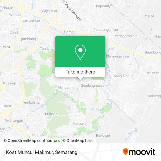 Kost Muncul Makmur map