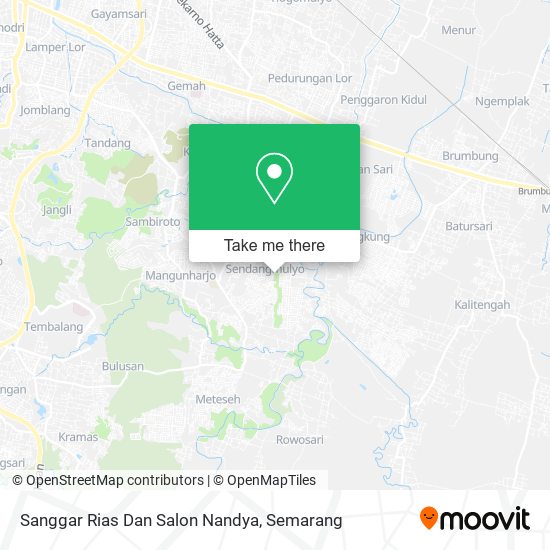 Sanggar Rias Dan Salon Nandya map