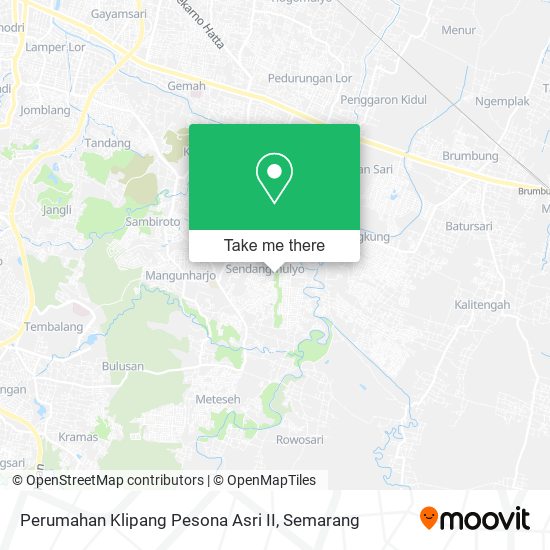 Perumahan Klipang Pesona Asri II map