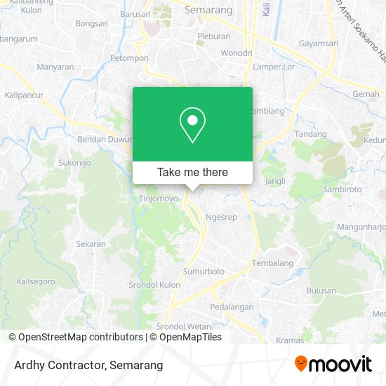 Ardhy Contractor map