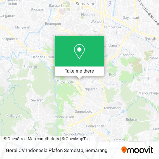 Gerai CV Indonesia Plafon Semesta map