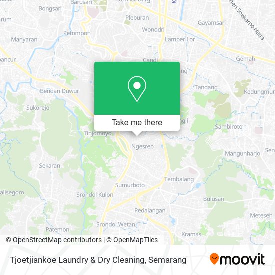 Tjoetjiankoe Laundry & Dry Cleaning map