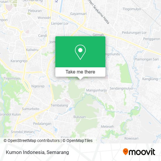 Kumon Indonesia map