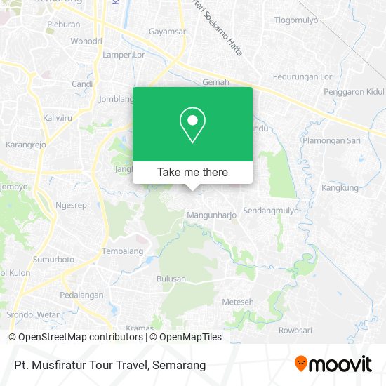 Pt. Musfiratur Tour Travel map