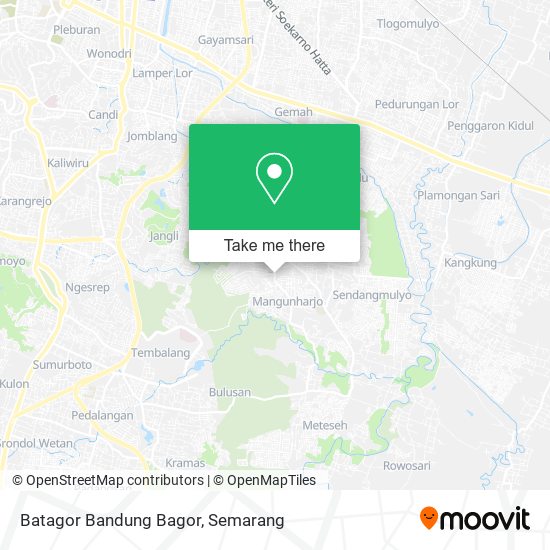 Batagor Bandung Bagor map