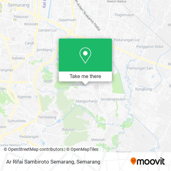 Ar Rifai Sambiroto Semarang map