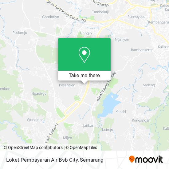 Loket Pembayaran Air Bsb City map