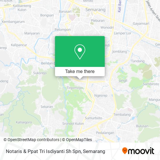 Notaris & Ppat Tri Isdiyanti Sh Spn map
