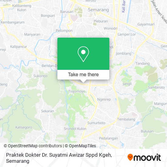 Praktek Dokter Dr. Suyatmi Awizar Sppd Kgeh map