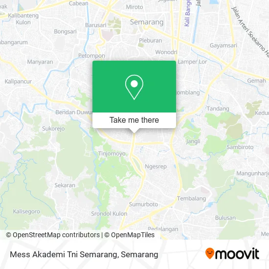 Mess Akademi Tni Semarang map