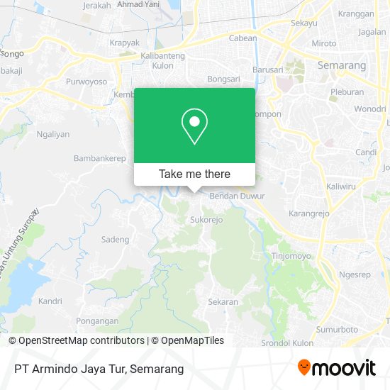 PT Armindo Jaya Tur map