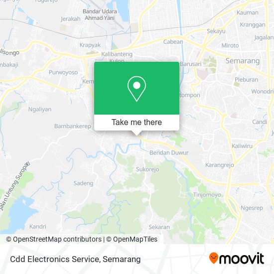 Cdd Electronics Service map