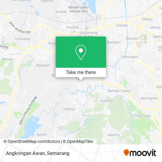 Angkringan Awan map