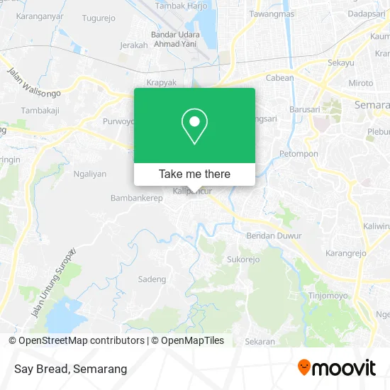 Say Bread map