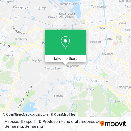 Asosiasi Eksportir & Produsen Handicraft Indonesia-Semarang map
