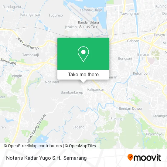 Notaris Kadar Yugo S.H. map