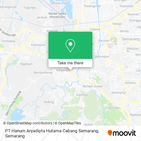 PT Hanum Aryadipta Hutama Cabang Semarang map