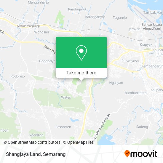 Shangjaya Land map