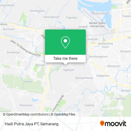 Hadi Putra Jaya PT map