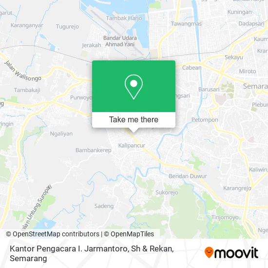 Kantor Pengacara I. Jarmantoro, Sh & Rekan map