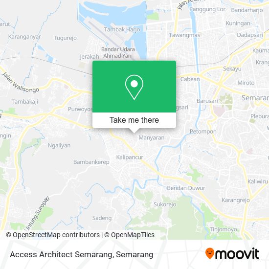Access Architect Semarang map