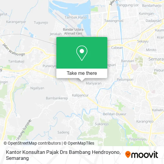 Kantor Konsultan Pajak Drs Bambang Hendroyono map