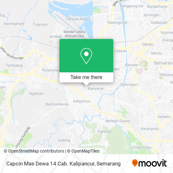 Capcin Mas Dewa 14 Cab. Kalipancur map