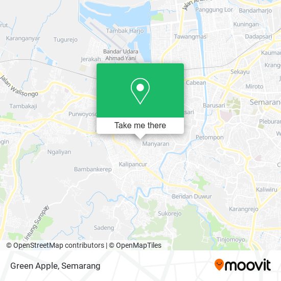 Green Apple map