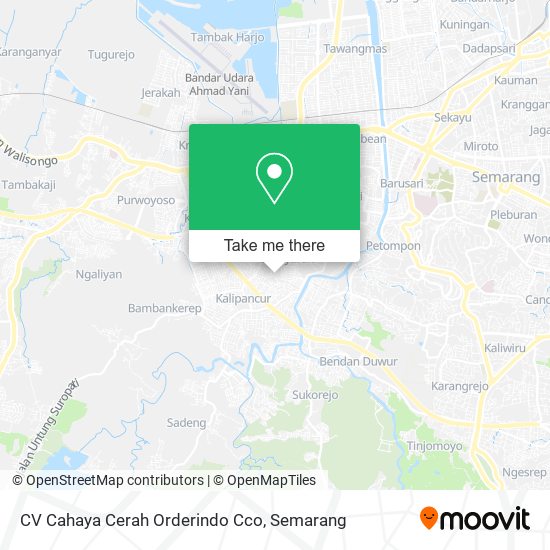 CV Cahaya Cerah Orderindo Cco map