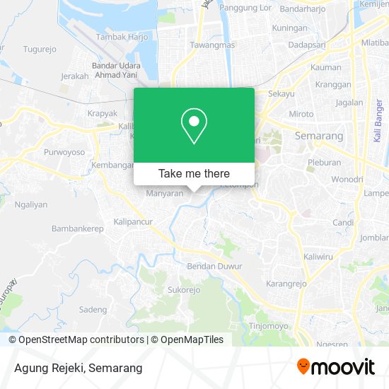 Agung Rejeki map