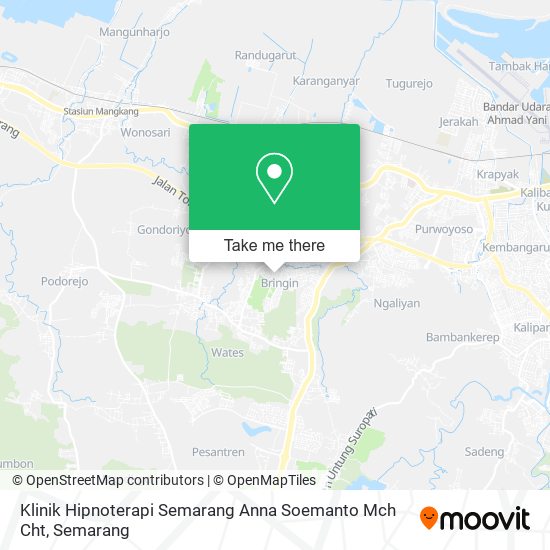 Klinik Hipnoterapi Semarang Anna Soemanto Mch Cht map
