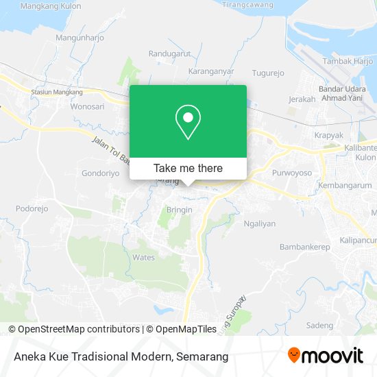 Aneka Kue Tradisional Modern map