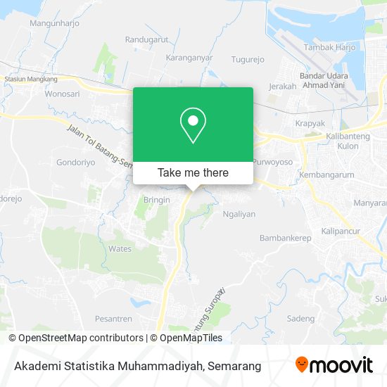 Akademi Statistika Muhammadiyah map