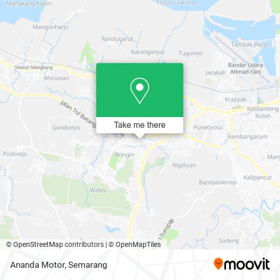 Ananda Motor map