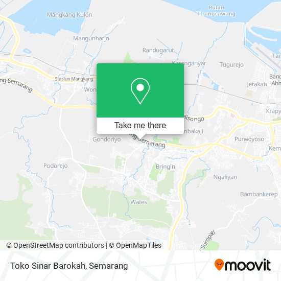 Toko Sinar Barokah map