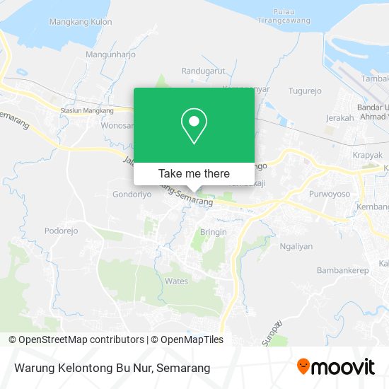 Warung Kelontong Bu Nur map