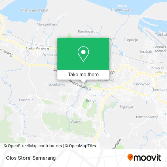 Olos Store map