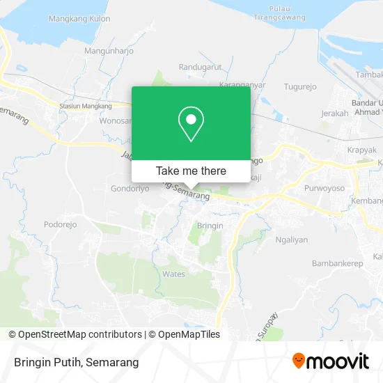 Bringin Putih map