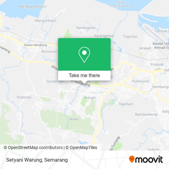 Setyani Warung map