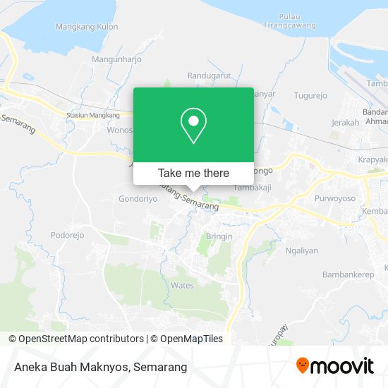 Aneka Buah Maknyos map
